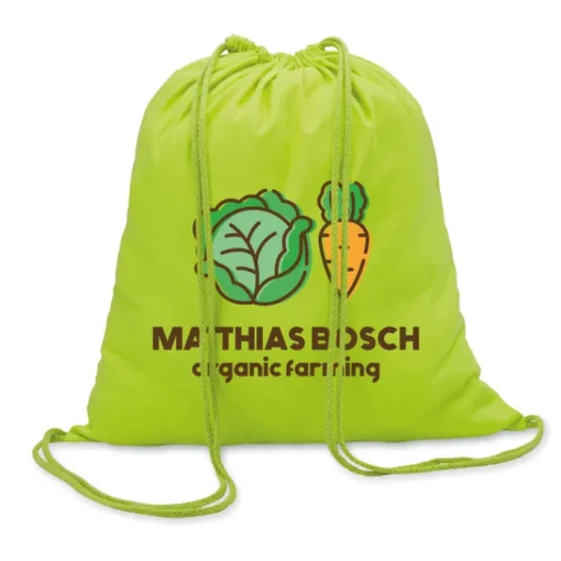 Gift Campaign Sacche personalizzate con logo colori assortiti in cotone 100 g/m2 Eco Trend> Sacche Personalizzate