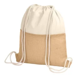 Gift Campaign Sacche personalizzate doppio materiale 230g/m2 max 6 kg Cotton Jute></noscript> Sacche Personalizzate