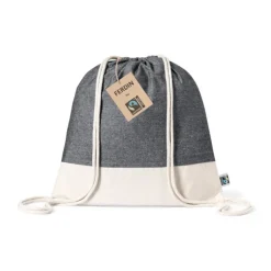 Gift Campaign Sacchette personalizzate in cotone bicolore 140g/m2 Duo FairTrade> Sacche Personalizzate