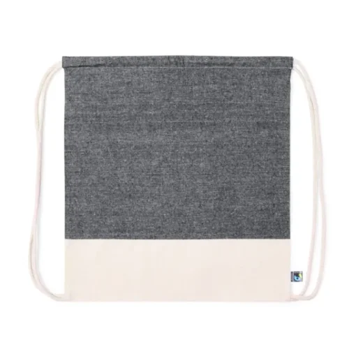 Gift Campaign Sacchette personalizzate in cotone bicolore 140g/m2 Duo FairTrade> Sacche Personalizzate