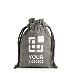 Gift Campaign Sacchettini con logo in cotone riciclato da 140 g/m2 Gift Recycled></noscript> Gadget Natalizi