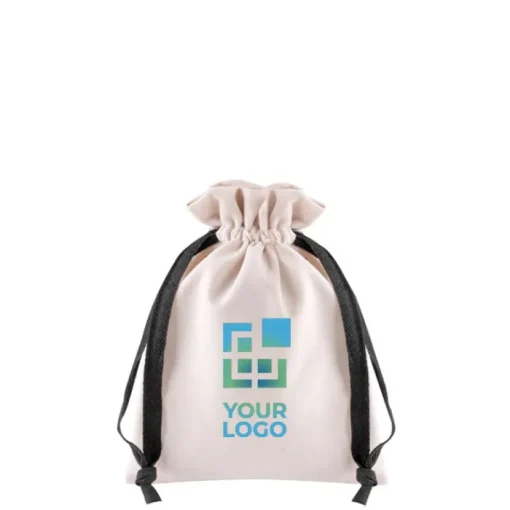 Gift Campaign Sacchettini con logo stampato in velluto Velvet Treasure> Gadget Natalizi