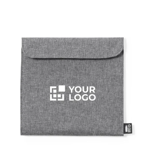 Gift Campaign Sacchettino termico con logo in RPET con chiusura a velcro Club Sandwich> Porta Pranzo