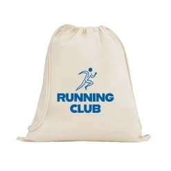 Gift Campaign Sacchetto con coulisse fatto interamente in cotone 140 g/m2> Sacche Personalizzate