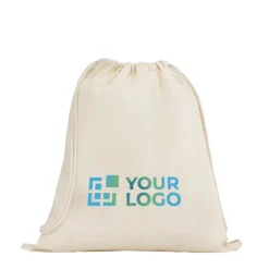 Gift Campaign Sacchetto con coulisse fatto interamente in cotone 140 g/m2></noscript> Sacche Personalizzate