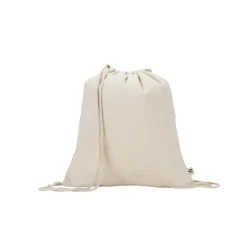 Gift Campaign Sacchetto con coulisse in cotone riciclato color 180 g/m2> Sacche Personalizzate