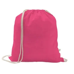 Gift Campaign Sacchetto con coulisse in cotone riciclato e poliestere 150 g/m2> Sacche Personalizzate