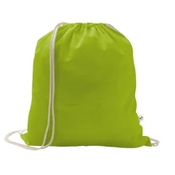 Gift Campaign Sacchetto con coulisse in cotone riciclato e poliestere 150 g/m2></noscript> Sacche Personalizzate