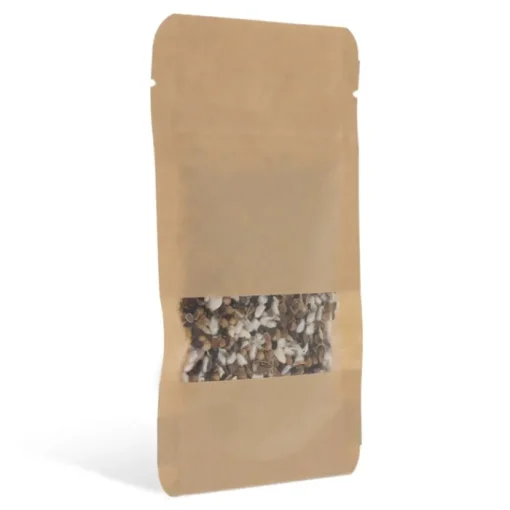 Gift Campaign Sacchetto di carta kraft con semi di fiori secchi da piantare> Vasetti Con Semi