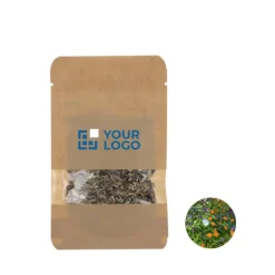 Gift Campaign Sacchetto di carta kraft con semi di fiori da piantare></noscript> Vasetti Con Semi