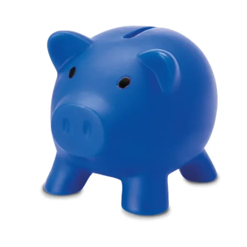 Gift Campaign Salvadanaio pubblicitario a forma di maialino in PVC colorato Piggy> Regali Per Bambini