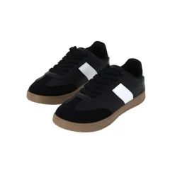 Gift Campaign Scarpe da ginnastica in pelle morbida con lacci abbinati e suola in gomma></noscript> Scarpe Da Ginnastica