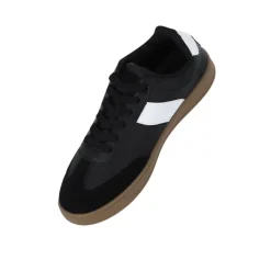 Gift Campaign Scarpe da ginnastica in pelle morbida con lacci abbinati e suola in gomma></noscript> Scarpe Da Ginnastica