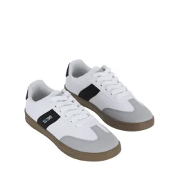 Gift Campaign Scarpe da ginnastica in pelle morbida con lacci abbinati e suola in gomma></noscript> Scarpe Da Ginnastica