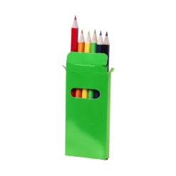 Gift Campaign Scatola con 6 matite colorate gadget per disegnare Pigment></noscript> Matite Colorate