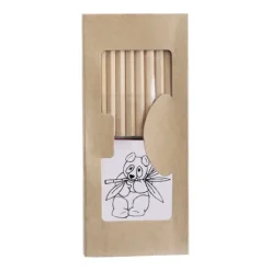 Gift Campaign Scatola con 10 pastelli disegni da colorare righello e temperino Funny> Matite Colorate