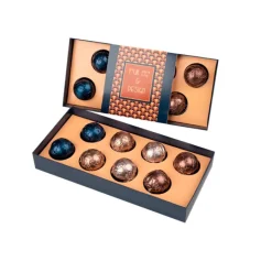 Gift Campaign Scatola con 8 praline ripiene di mandorle, pistacchi, noci e nocciole> Cioccolatini