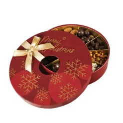 Gift Campaign Scatola con 5 tipi di dragée di cioccolato con frutta secca e candita> Cioccolatini