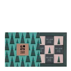 Gift Campaign Scatola di 9 cioccolatini bianchi, fondenti e al latte da 9g ciascuno></noscript> Cioccolatini