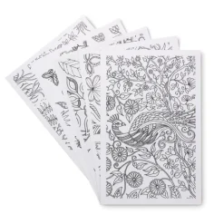 Gift Campaign Scatola di 12 matite colorate e blocchetto con 10 disegni Floral></noscript> Regali Per Bambini|Matite Colorate