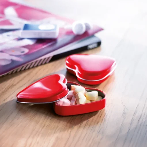 Gift Campaign Scatola di caramelle a forma di cuore personalizzabile 24 g SweetHeart> Regali Per Bambini|Caramelle Personalizzate