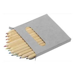 Gift Campaign Scatola di cartone con 12 matite colorate personalizzate Max><noscript><img width=