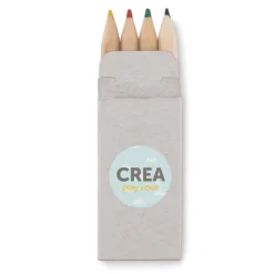 Gift Campaign Scatola di cartone con 4 mini pastelli colorati Little><noscript><img width=