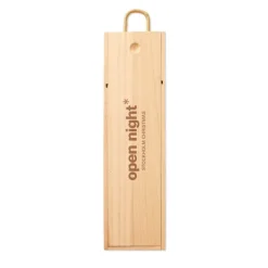 Gift Campaign Scatola di per una bottiglia di vino con cordino Vinbox></noscript> Gadget Per Vino