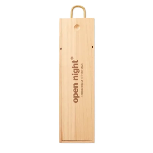 Gift Campaign Scatola di per una bottiglia di vino con cordino Vinbox> Gadget Per Vino