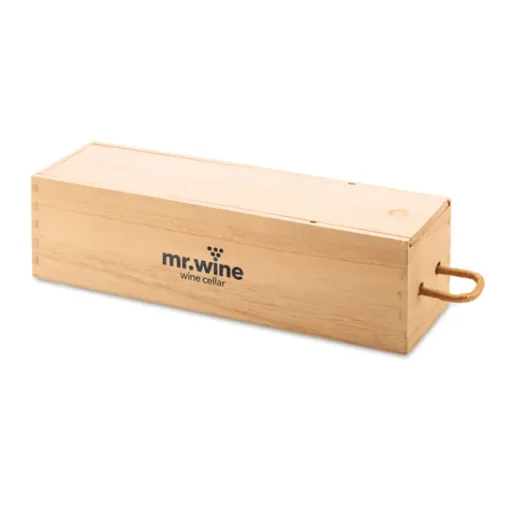 Gift Campaign Scatola di per una bottiglia di vino con cordino Vinbox> Gadget Per Vino