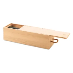 Gift Campaign Scatola di per una bottiglia di vino con cordino Vinbox></noscript> Gadget Per Vino