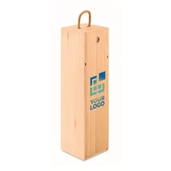 Gift Campaign Scatola di per una bottiglia di vino con cordino Vinbox></noscript> Gadget Per Vino