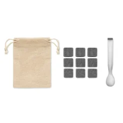 Gift Campaign Scatola in personalizzata con 9 cubetti di ghiaccio in pietra Bamboo></noscript> Altri Utensili Da Cucina
