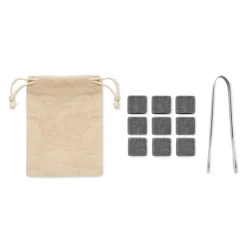 Gift Campaign Scatola in personalizzata con 9 cubetti di ghiaccio in pietra Bamboo></noscript> Altri Utensili Da Cucina