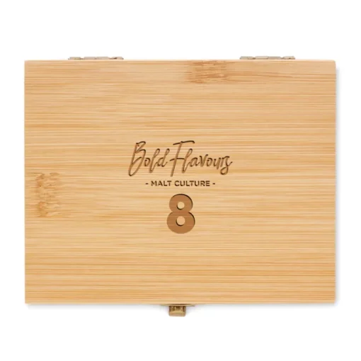 Gift Campaign Scatola in personalizzata con 9 cubetti di ghiaccio in pietra Bamboo> Altri Utensili Da Cucina