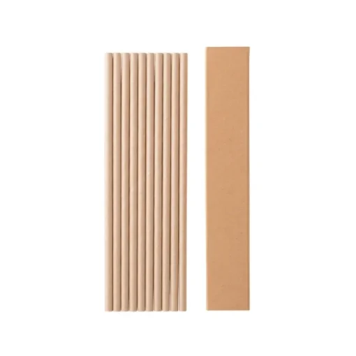 Gift Campaign Scatola personalizzabile con 10 cannucce di carta Kraft> Altri Utensili Da Cucina