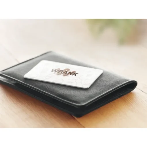 Gift Campaign Scheda RFID con logo anti clonaggio dati carte di credito Blocked> Portafogli