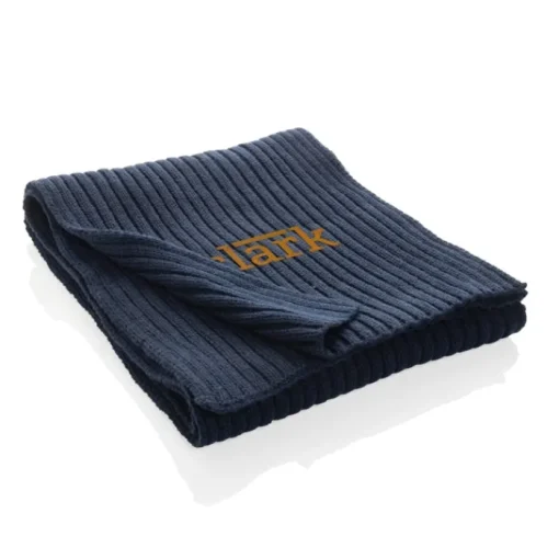 Gift Campaign Sciarpa personalizzabile sostenibile 4 strati a maglia Impact Polylana> Sciarpe E Scaldacollo