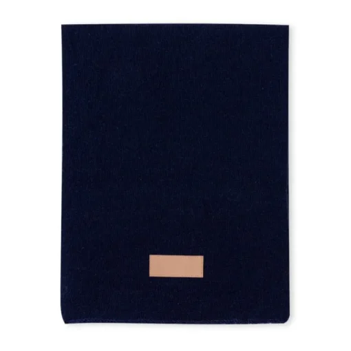 Gift Campaign Sciarpa promozionale in acrilico elastico con patch per stampa Tag> Sciarpe E Scaldacollo