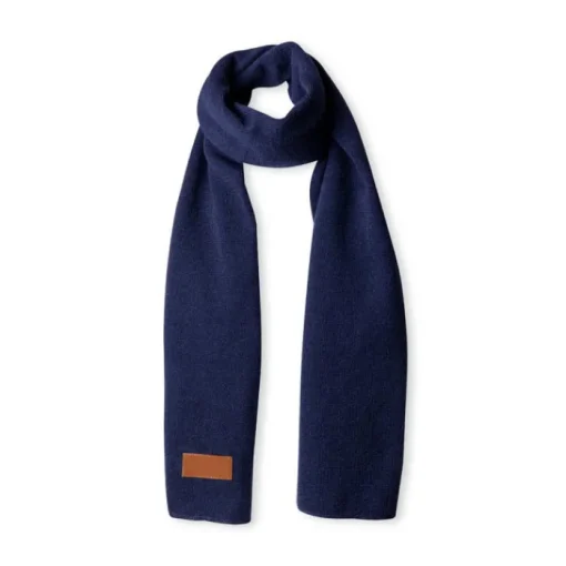 Gift Campaign Sciarpa promozionale in acrilico elastico con patch per stampa Tag> Sciarpe E Scaldacollo