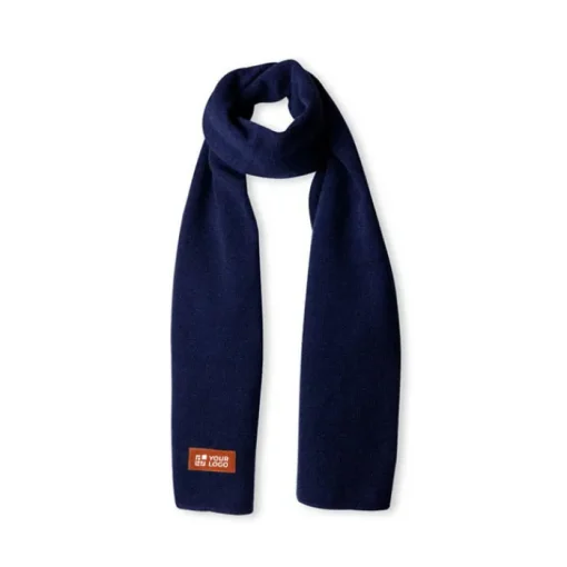 Gift Campaign Sciarpa promozionale in acrilico elastico con patch per stampa Tag> Sciarpe E Scaldacollo