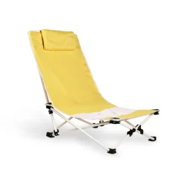 Gift Campaign Sdraio da spiaggia pubblicitaria con cuscino poggiatesta Sunnyside></noscript> Gadget Da Mare