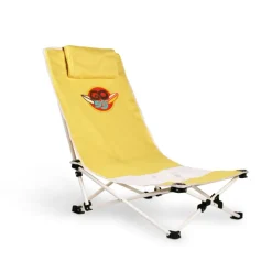 Gift Campaign Sdraio da spiaggia pubblicitaria con cuscino poggiatesta Sunnyside></noscript> Gadget Da Mare