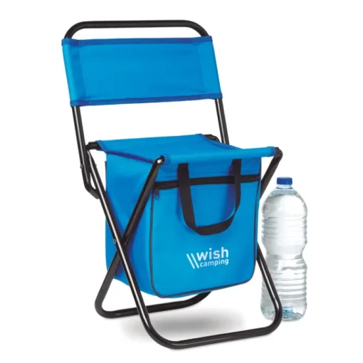 Gift Campaign Sedia pieghevole con logo in poliestere 600D con borsa termicaChill> Gadget Da Mare