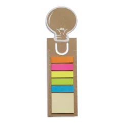 Gift Campaign Segnalibro con righello note adesive due misure StickyBulb> Post-It E Memo