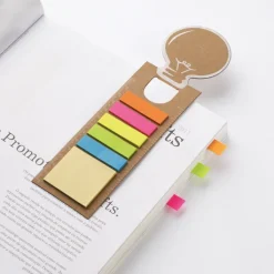 Gift Campaign Segnalibro con righello note adesive due misure StickyBulb> Post-It E Memo