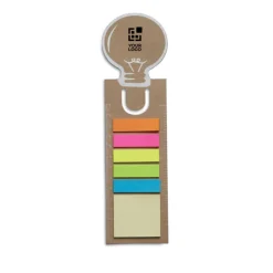 Gift Campaign Segnalibro con righello note adesive due misure StickyBulb></noscript> Post-It E Memo