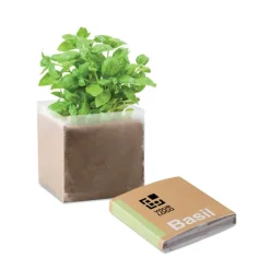 Gift Campaign Semi di basilico e compost da giardino in sacchetti con logo></noscript> Vasetti Con Semi