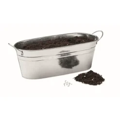 Gift Campaign Semi di erbe aromatiche in grande vaso in zinco Mix Seeds> Vasetti Con Semi