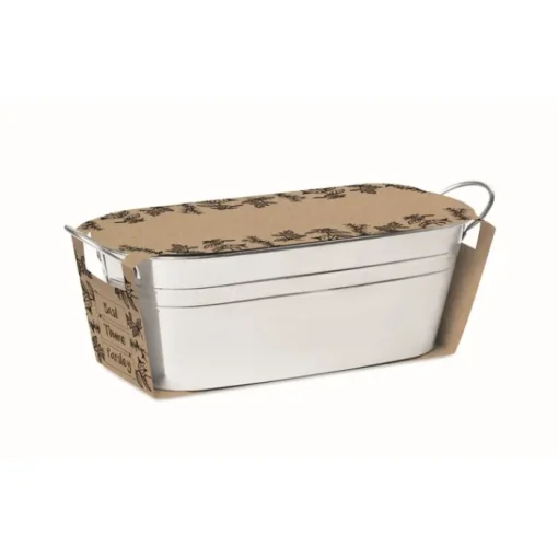 Gift Campaign Semi di erbe aromatiche in grande vaso in zinco Mix Seeds> Vasetti Con Semi